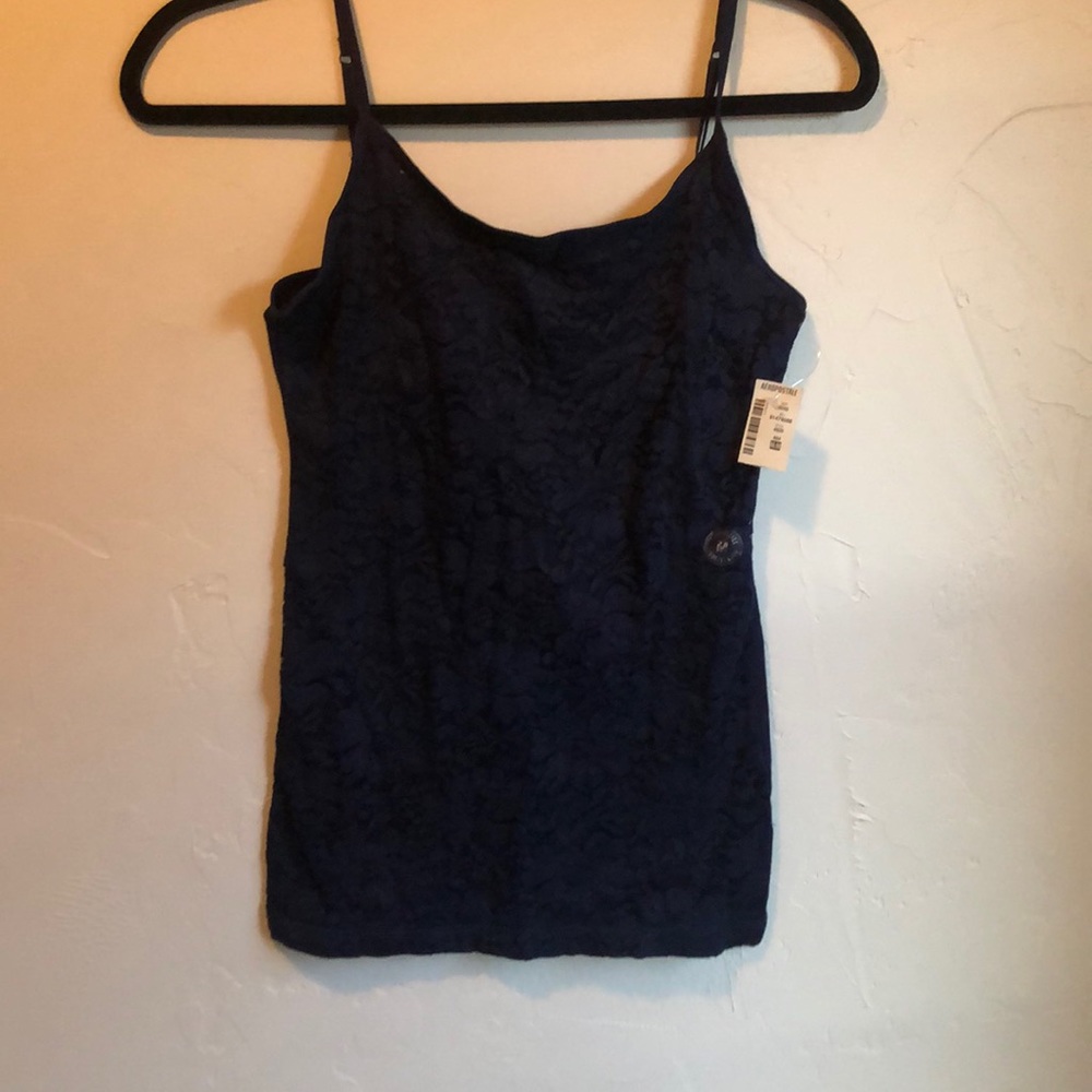 Navy blue tank top